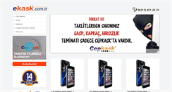 Desktop Screenshot of ekask.com.tr